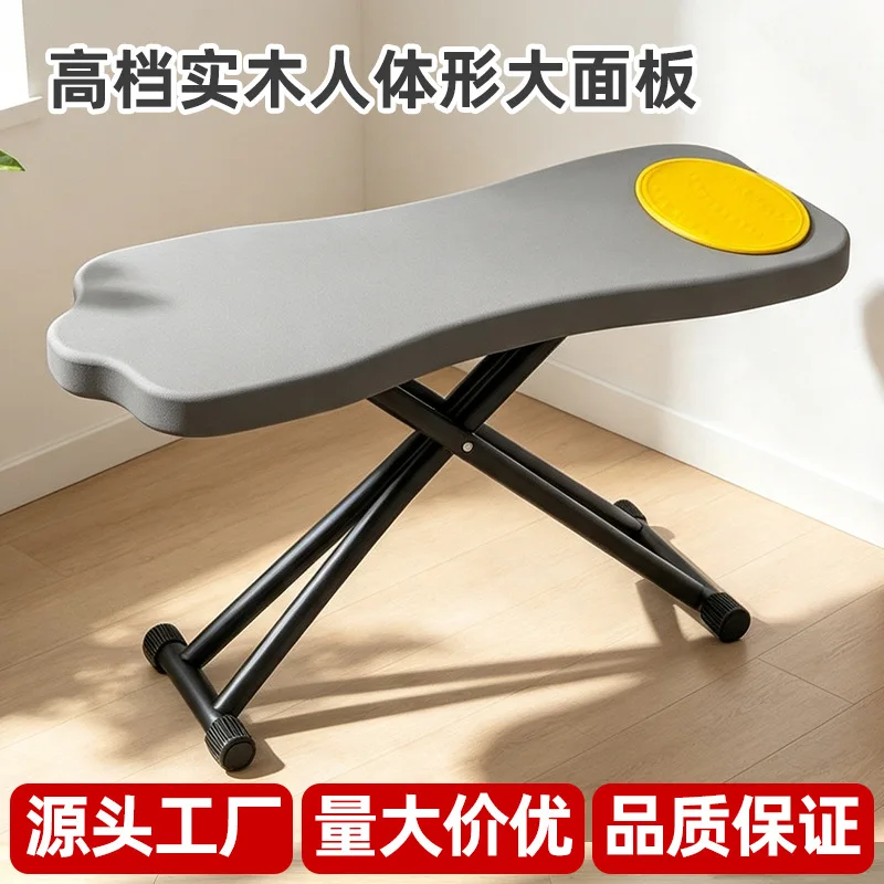Household folding wooden irack Electric iron pad ironing pad rack ironing board  table