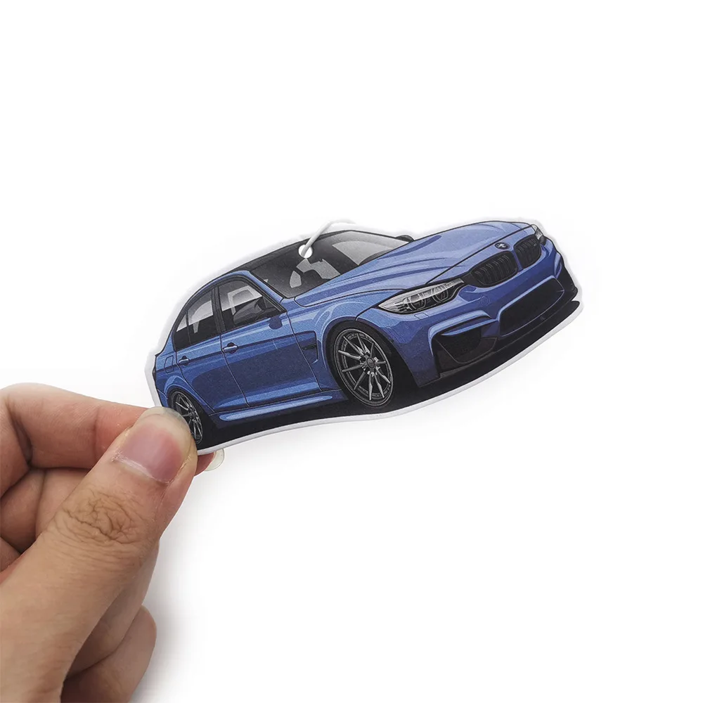 JDM Car Air Freshener Hanging Rearview Mirror Perfume Flavoring Turbo Brake Disc Shock Absorber Solid Paper Diffuser Accessories