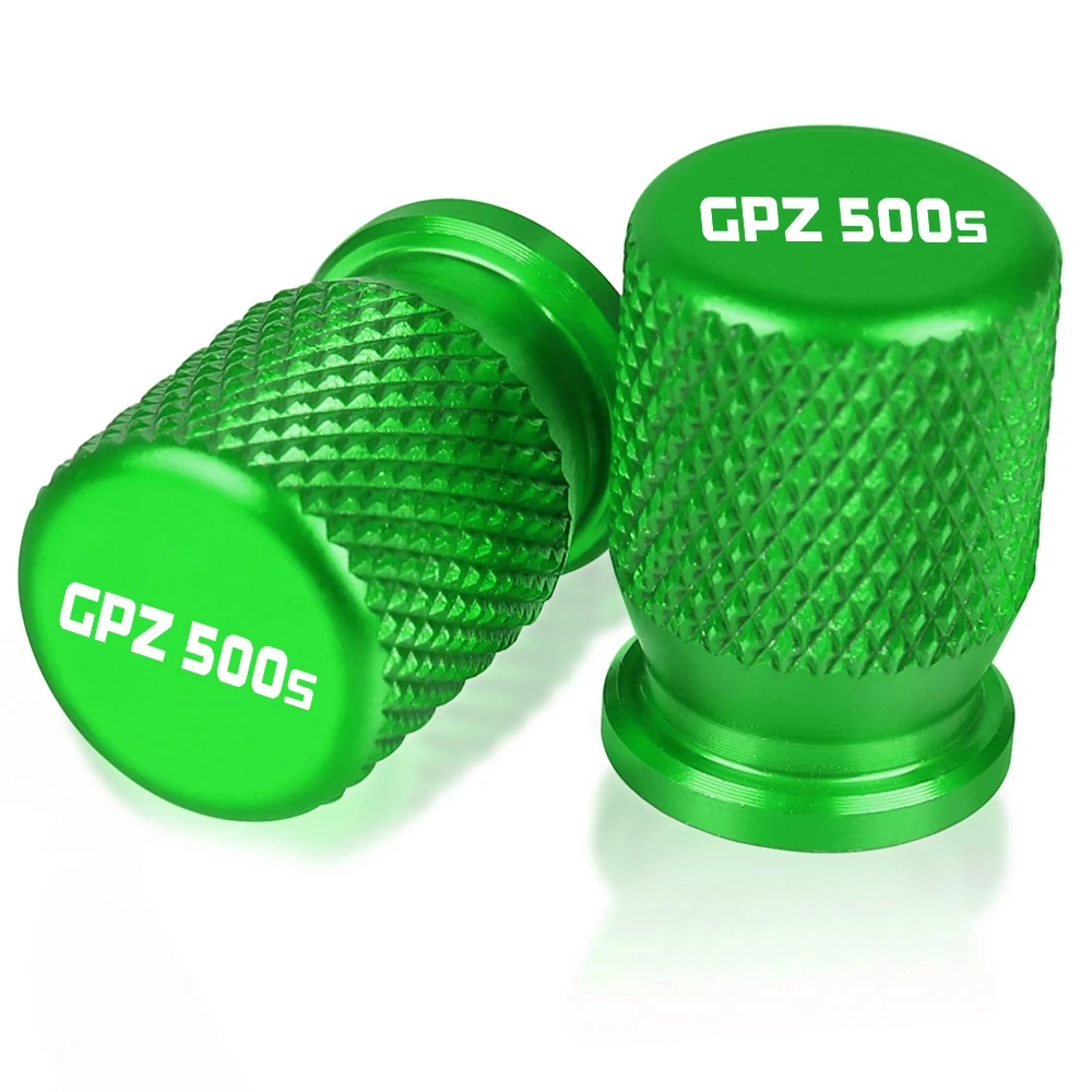 

For KAWASAKI GPZ500S GPZ 500 S 1990-2009 2008 2007 2006 Motorcycle Accessoies Aluminum TWheel Tire Valve Cap Air Port Stem Cover