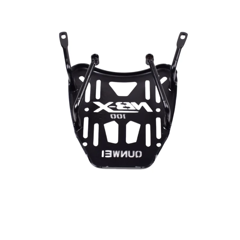 

Motorcycle Black Luggage Carrier Rack Support Holder Saddlebag Cargo Shelf Bracket Kit for honda NBX100 NBX125