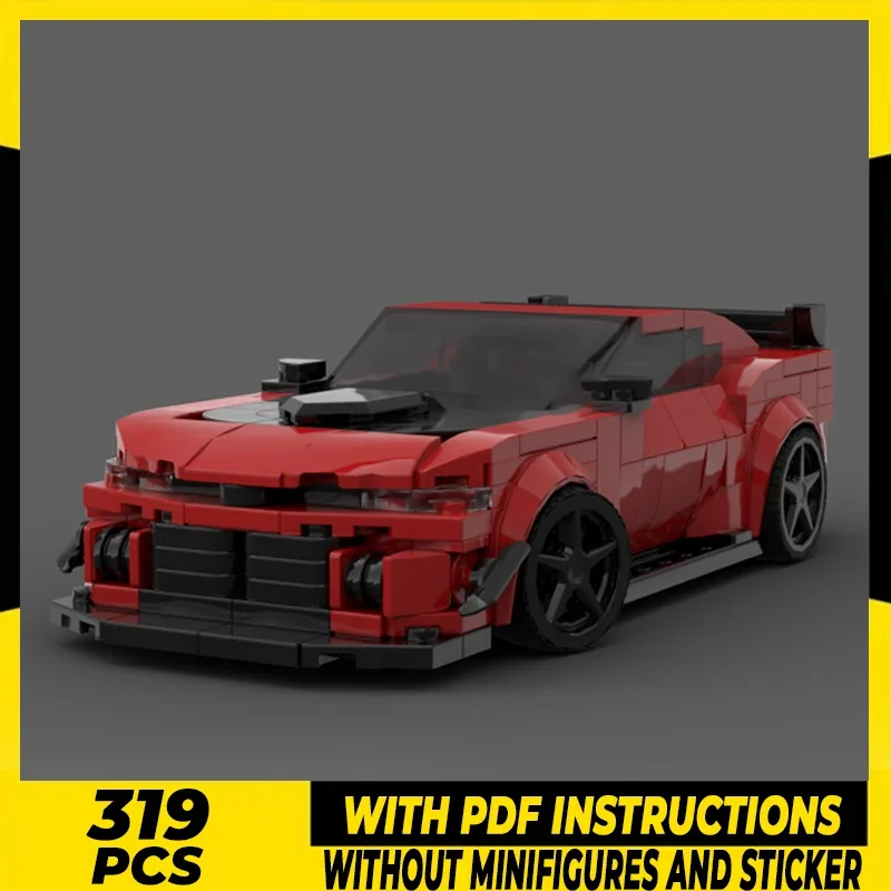 

City Sport Car Model Moc Building Bricks Speed Champion ZL1 1LE Technology Modular Blocks Gifts Christmas Toys DIY Sets Assembly