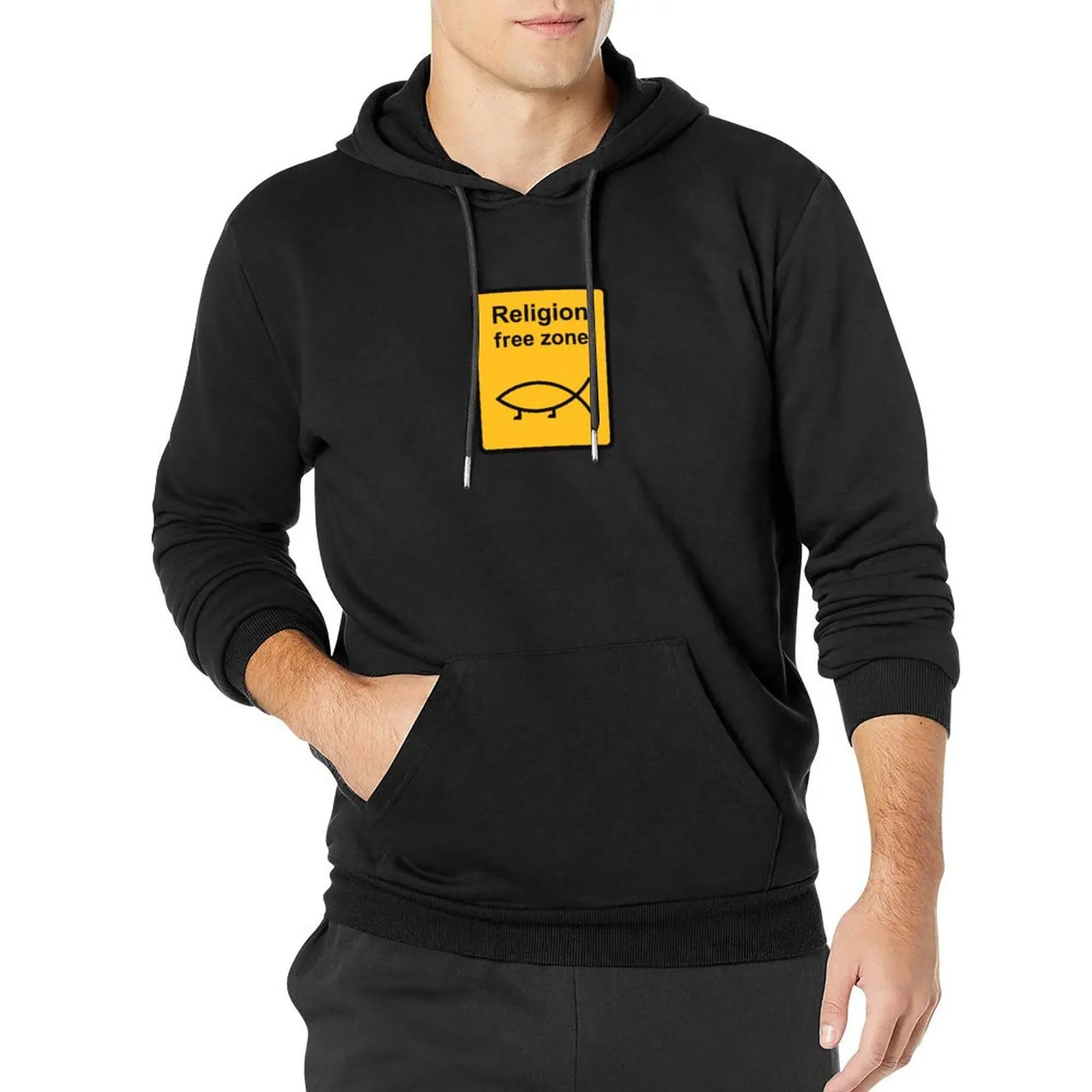 Atheist Pullover Hoodie autumn men's sweat-shirt japanese style hoodie