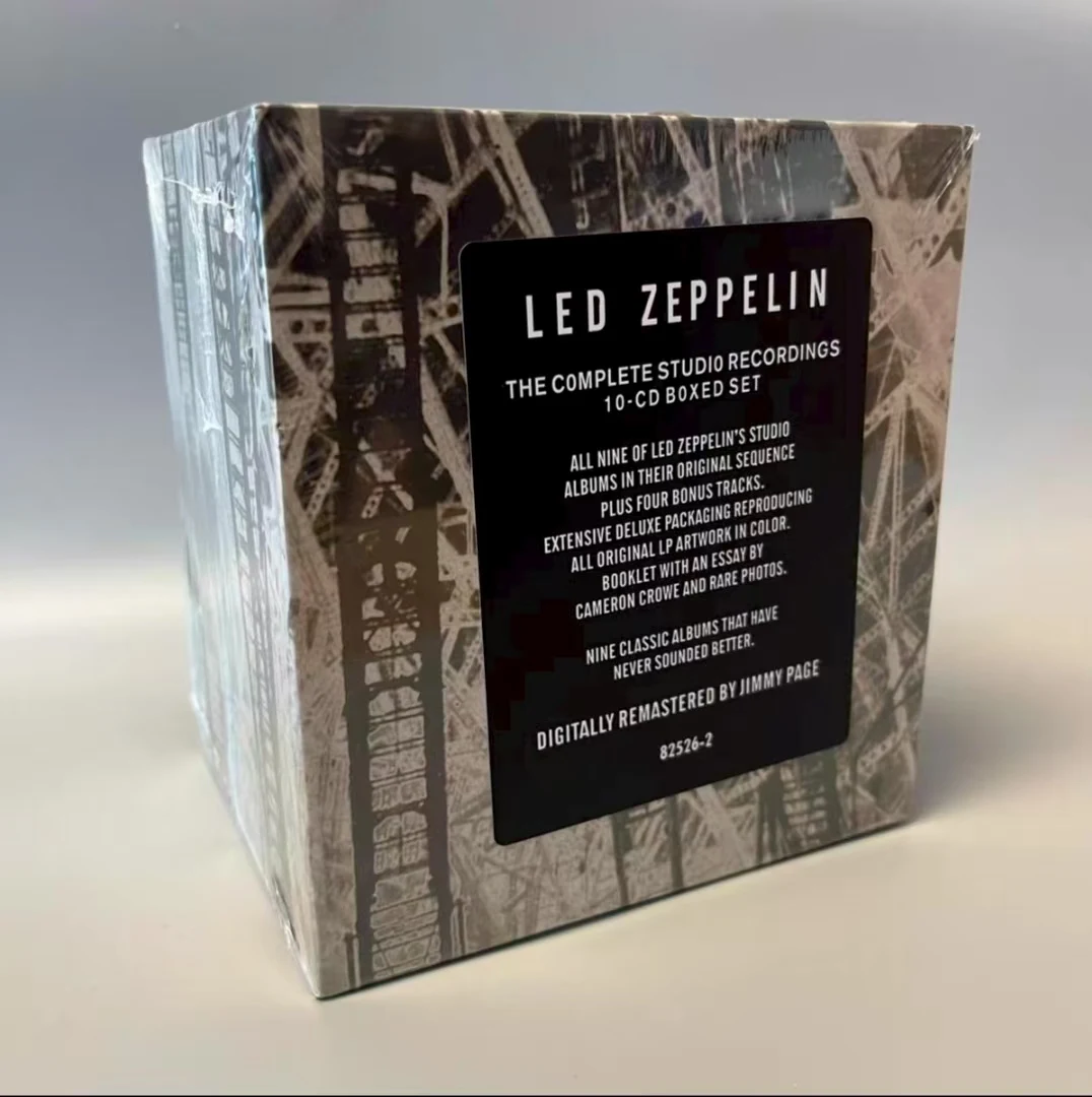

European Famous Rock Band Music Set CD Heavy Metal Band Classic CD Full Set 10CD