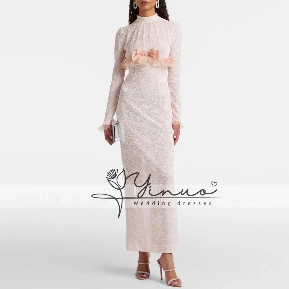 

Индивидуальное 3D-платье макси с цветочным узором и шнуровкой на рукавах до локтя, черное вечернее платье в пол, официальное платье для торжественных мероприятий, вечерние платья для вечеринок