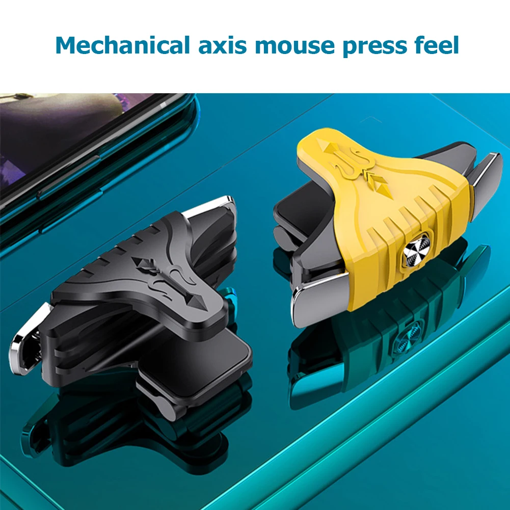 PUBG Gamepad Trigger, وحدة تحكم الهاتف, مطلق النار الألعاب, البلاستيك, 1 زوج