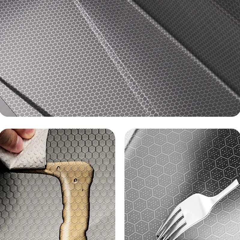 Thickened stainless steel sink large single slot honeycomb nano household Feiyu waterfall basin
