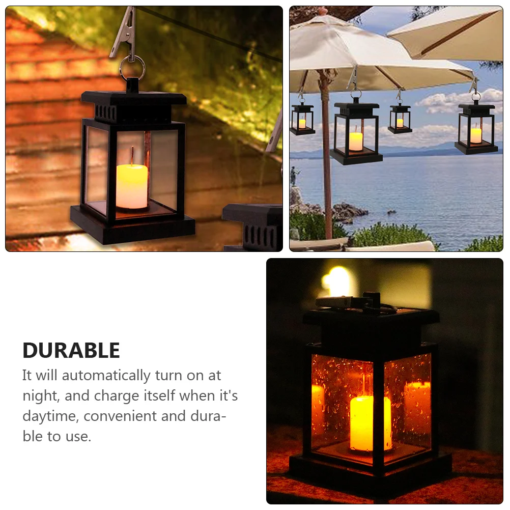 Lampada solare dal design retrò Materiale durevole di alta classe Dimensioni compatte per l'illuminazione del giardino esterno del cortile desktop
