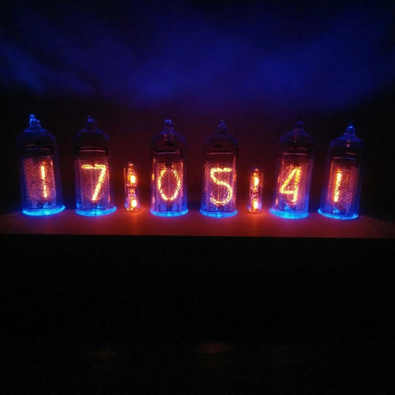 HOT-DIY In14 In4 Nixie Tube Clock Digital LED Clock Gift Circuit Board Kit , PCBA No Tubes