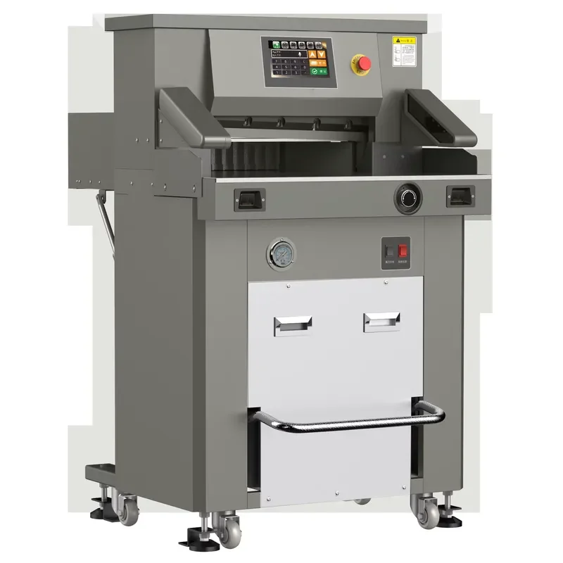 FRONT H498T/H500T H520TV7 H670TV7 19INCH New Die-Cutting Machine PLC Computerized High Productivity 49cm Paper Guillotine