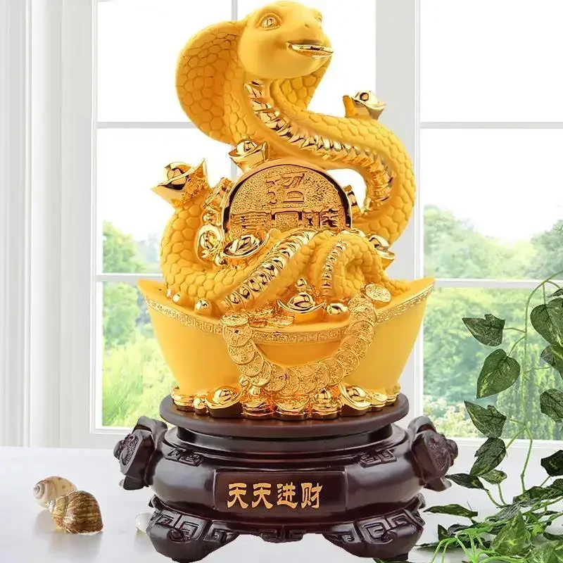 

Attract Wealth Zodiac Animal Snake Ornaments ,TV Cabinet Wine Cooler Ornaments ,Crafts Home Decor Gift