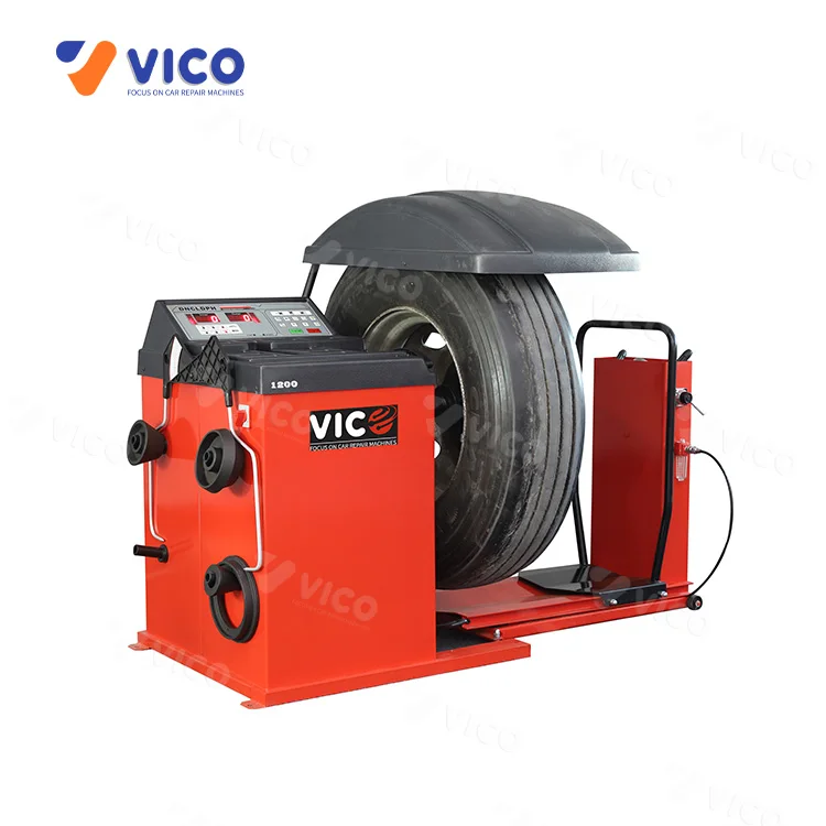 

Vico Heavy Duty Truck Wheel/tire/tyre Balancer New Series #DS-1200/1300 with Deluxe Adapter kit and Quick Chuck garage/autoshop