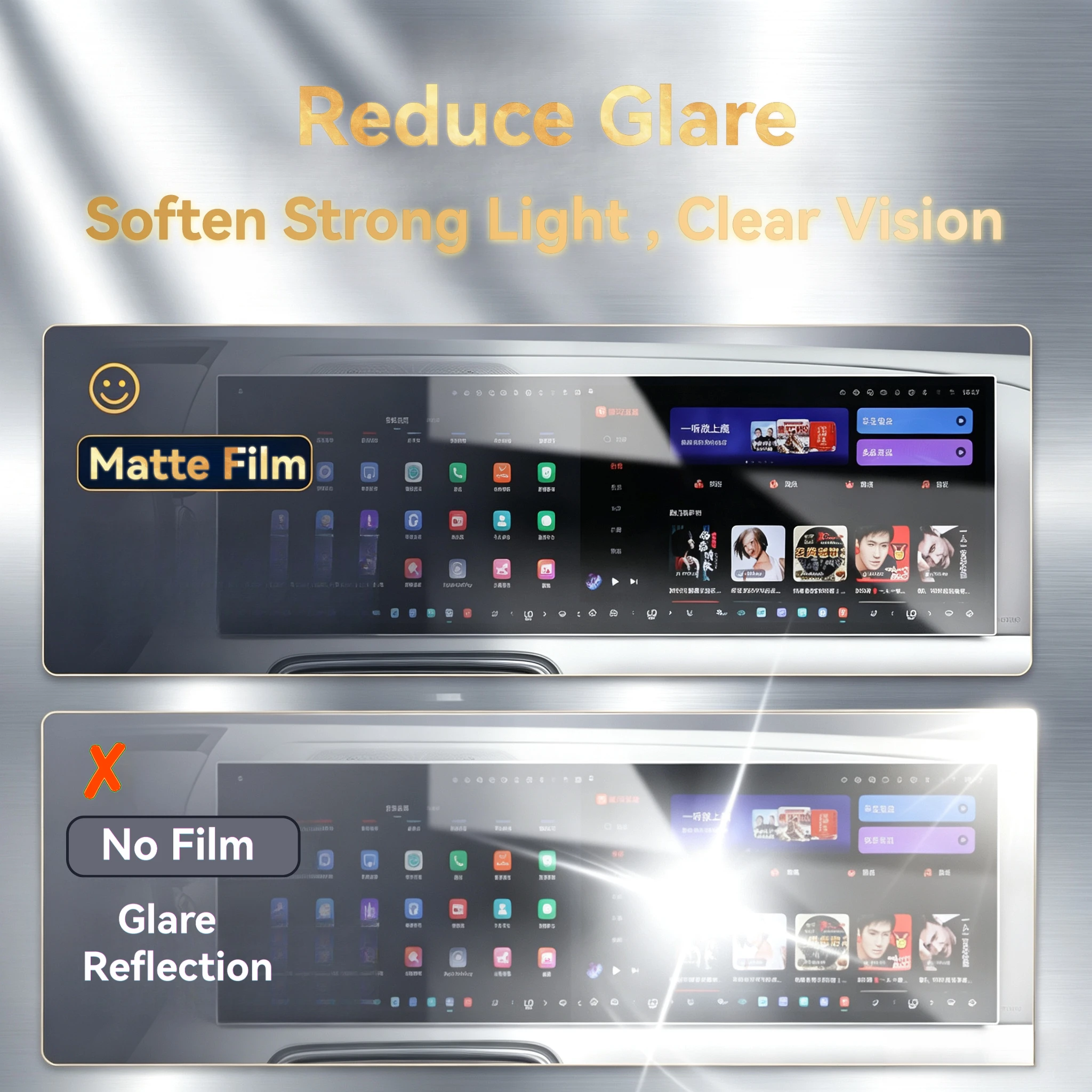For XPeng P7+ 2026 Screen Protector 15.6