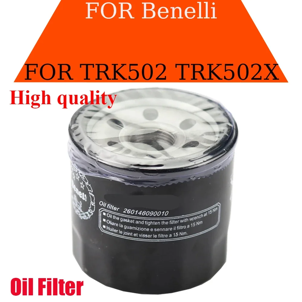 

Motorcycle Oil Filter For Benelli 502C TRK502 TRK502X TRK502 X BJ500 BJ600 Leoncino500 Leoncino 500 TNT600 TNT300 TNT 600 300