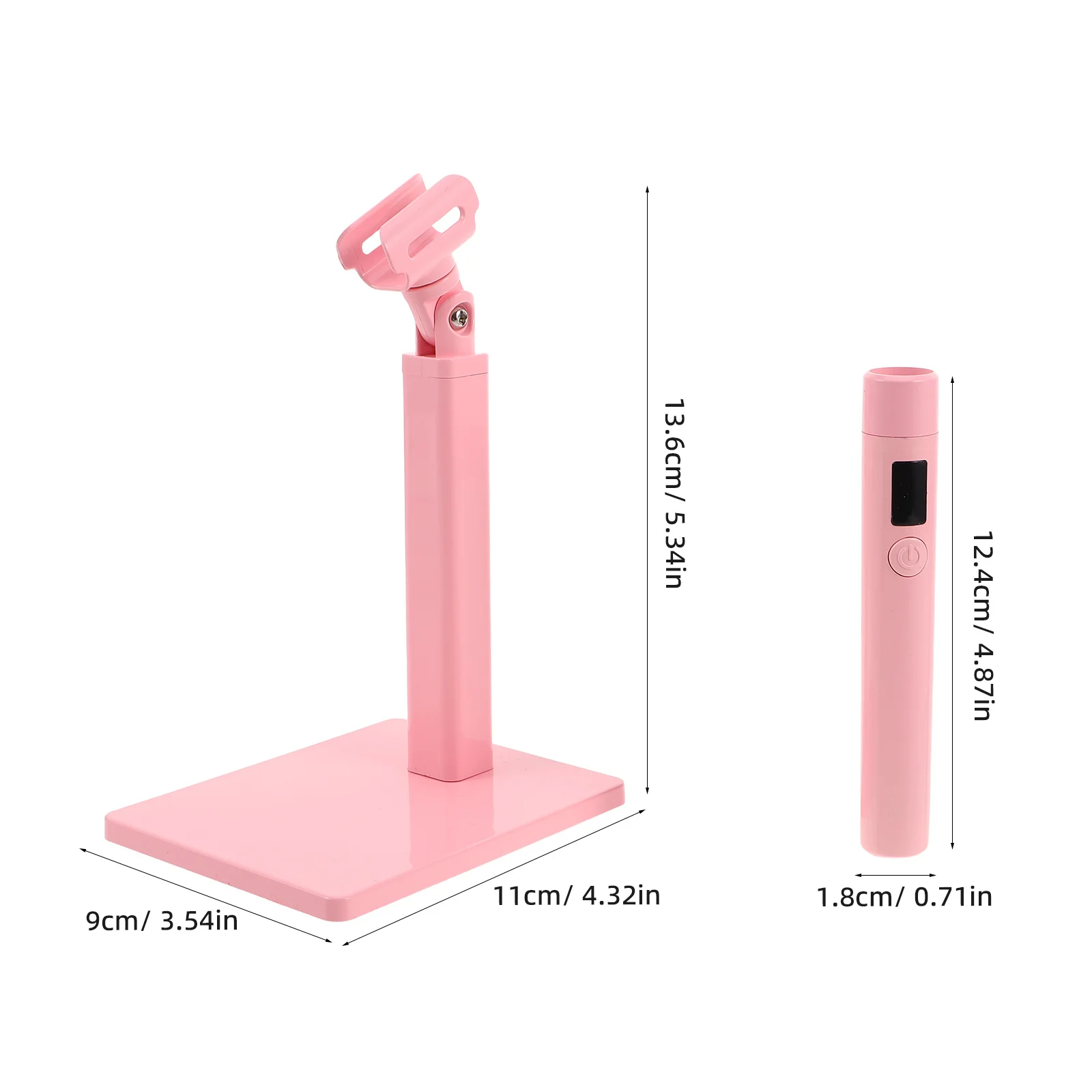 ضوء أظافر محمول قابل لإعادة الشحن مع حامل ثابت لطلاء الجل، علاج سريع، مصباح جل أنيق لتزيين سطح المكتب للأظافر #4