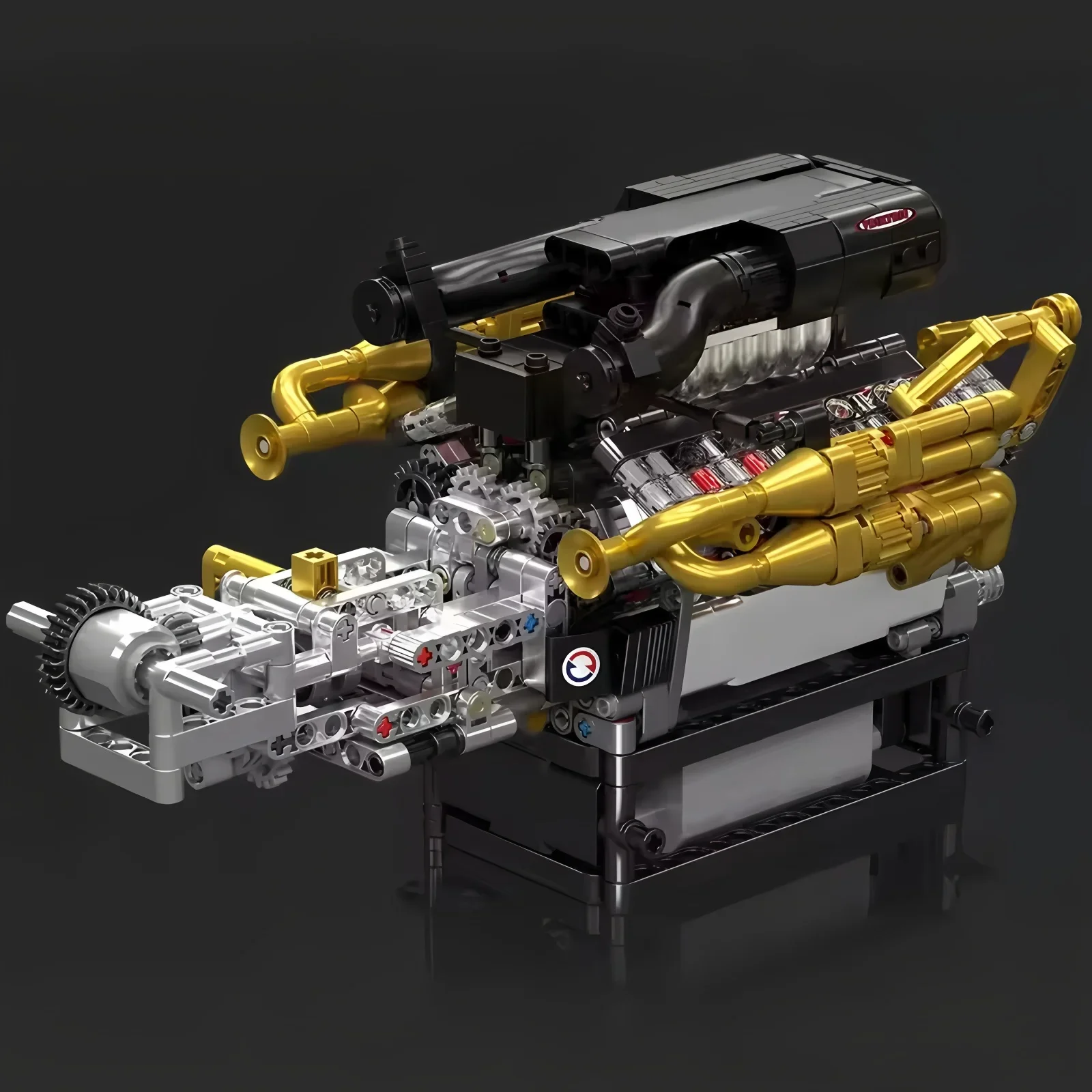 Technische 974PCS Mold King Valkyrie V12 Motor Bouwstenen Set Baksteen DIY Montage voor Volwassenen Speelgoed voor Kinderen Geschenken