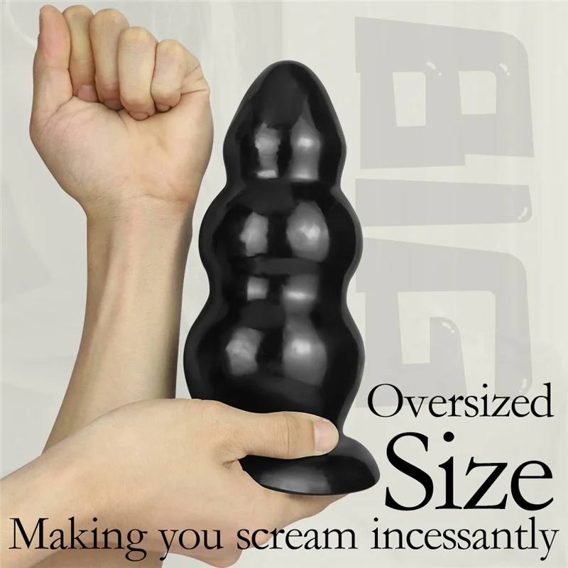 Super Large Anal Plug Dildo Prostate Massage Stimulate Anus and Vagina Large Butt Plug Adult Sex Toys for Women Men Masturbators