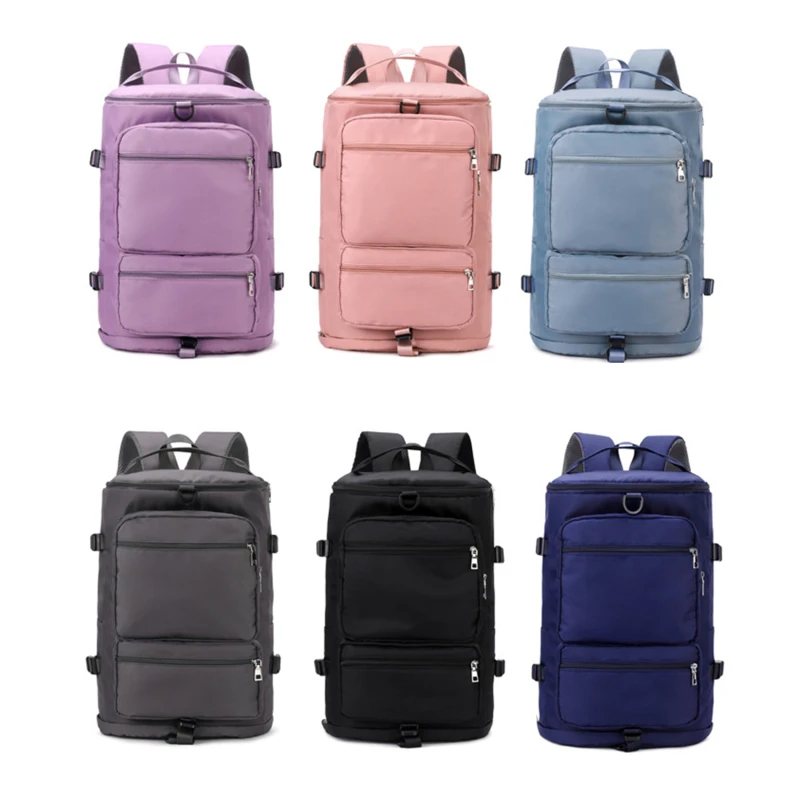 Large Capacity Women's Travel Bag Casual Weekend Travel Backpack Ladies Sports Yoga Luggage Bags Multifunction Crossbody