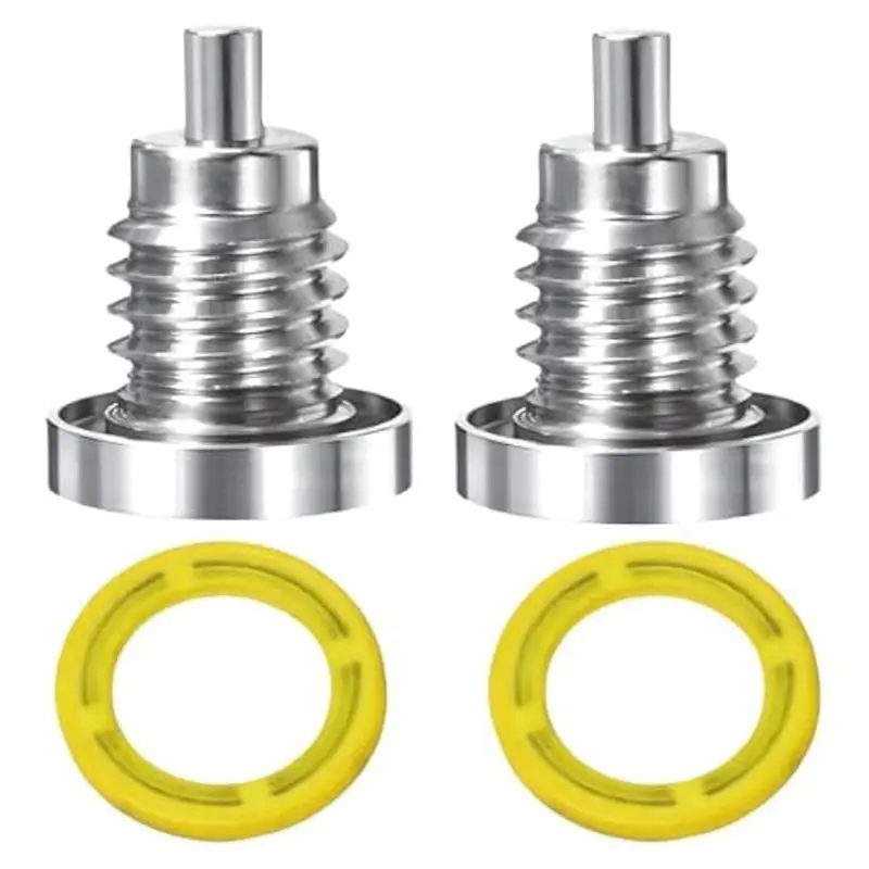 

Gearcase Drain Plug 8M0058389 Marine Magnetic Seal Screw For Mercury Outboard Lower Unit Gear Lube Fill Hole 2PCS-T48C