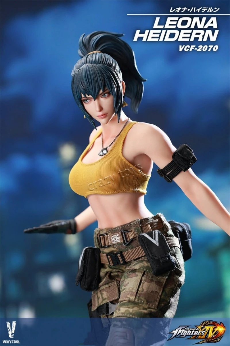 

【In Stock】VERYCOOL King of Fighters XIV VCF-2070 Leona Heidern 1/6 Collectible Action Figure Model Toy Gift