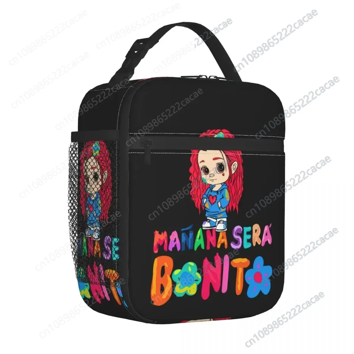 

Karol G Lunch Bag For Women Anime Manana Lunch Box Picnic Convenient Tote Food Bags Waterproof Custom Cooler Bag