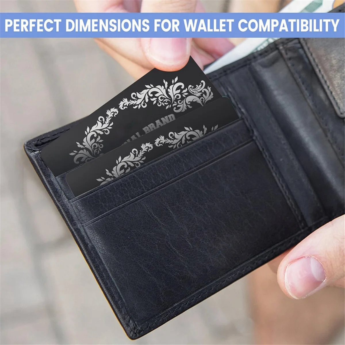 Espacios en blanco de grabado láser, láminas de aleación de aluminio negro de 250 piezas para grabado CNC, artesanía láser, 85x55x0,2mm de espesor