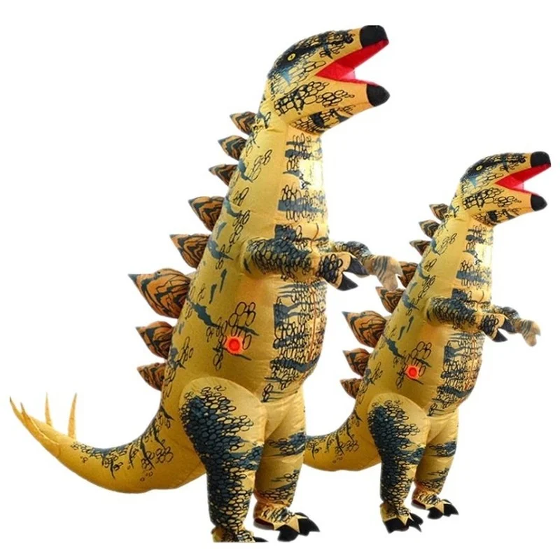 

Adult Dinosaur Inflatable Mascot Costume Stegosaurus Stage Performance Costume Carnival Party Toys Opening Annual Meeting