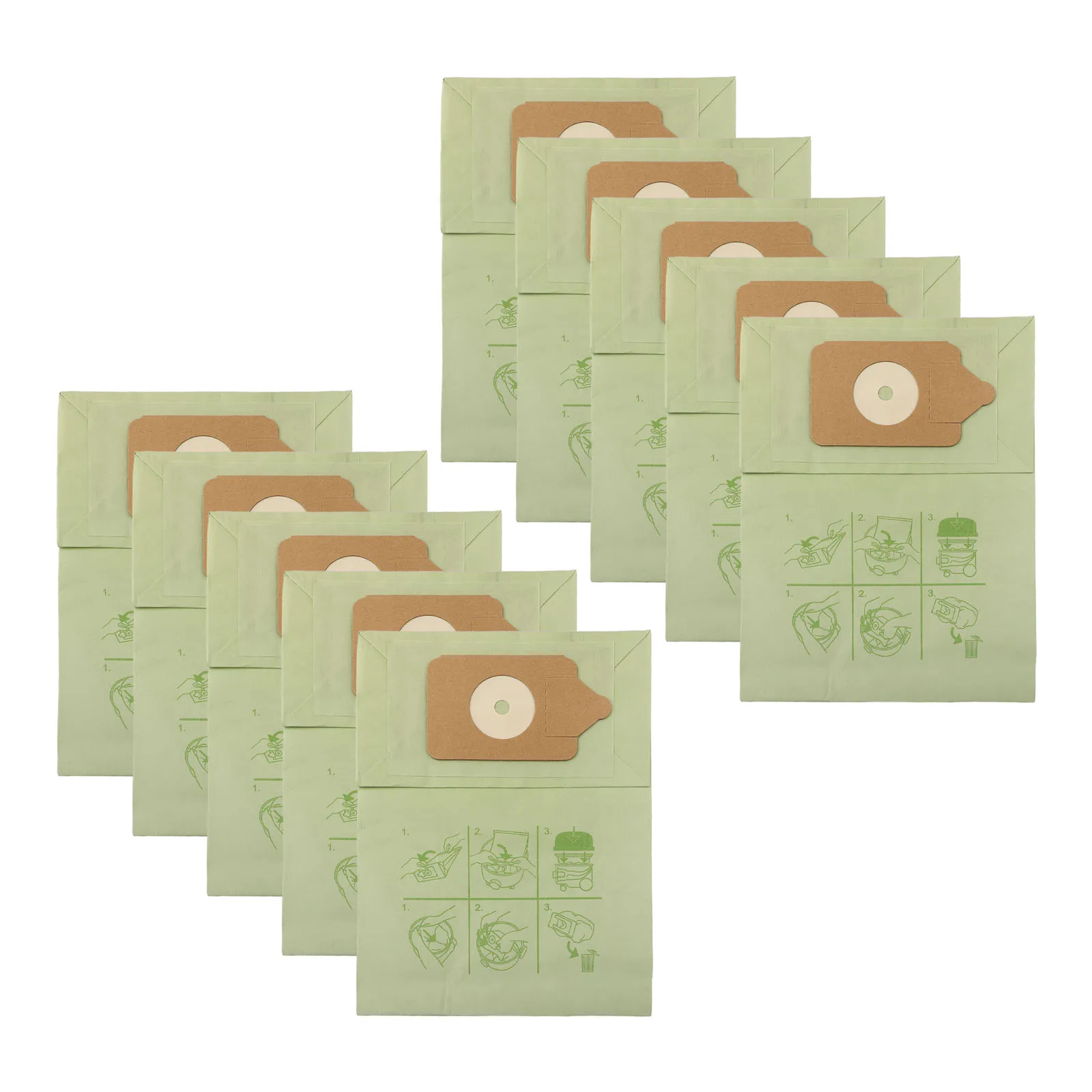 For Numatic for Henry NVM1CH HVR20011 Vacuum Cleaner Dust Bags 5/10 Pack of Reliable Paper Bags for Effective Cleaning