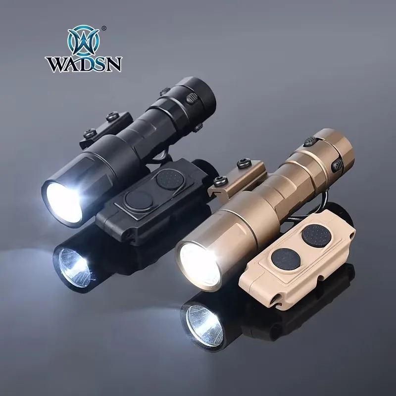 

WADSN Tatical Rein 2.0 Micro Flashlight 20mm Picatinny Rail Weapon Light Cloud Defensive Airsoft Accessories Hungting Gun Light