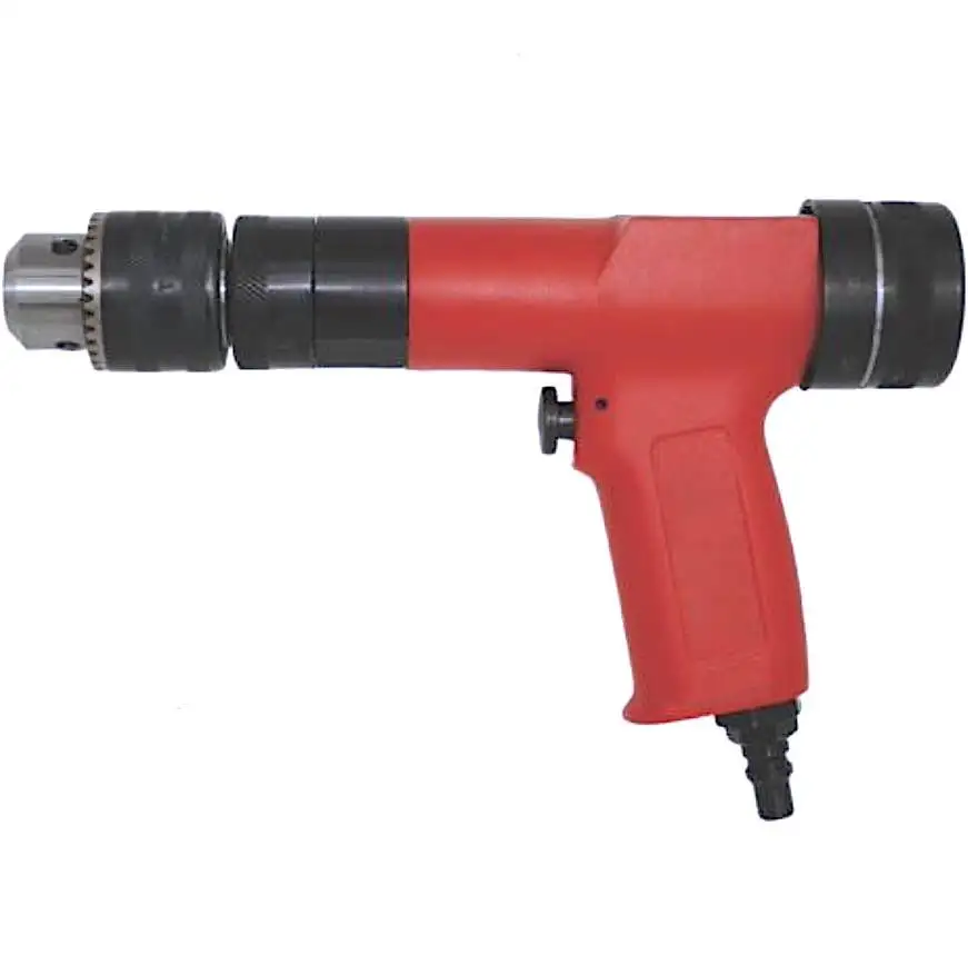 

TY15355 Air Variable Speed 1/2" Drills for Shipbuilding, Pipe Fabricating, Transportation Equipment Manufacturing, and Welding