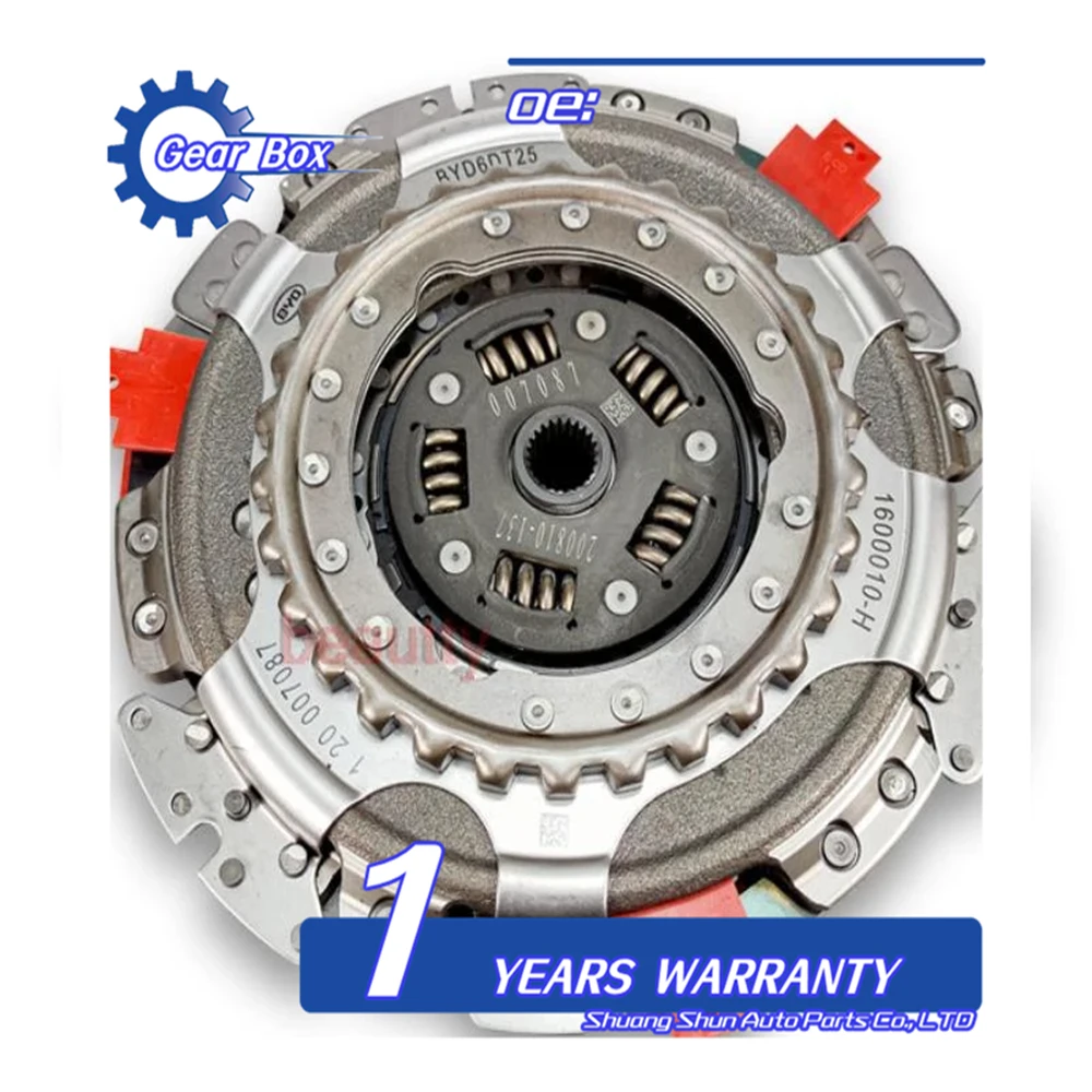 

High Quality Auto Parts Clutch Assembly L3F3G5G6 6DT25 1600010 for BYD