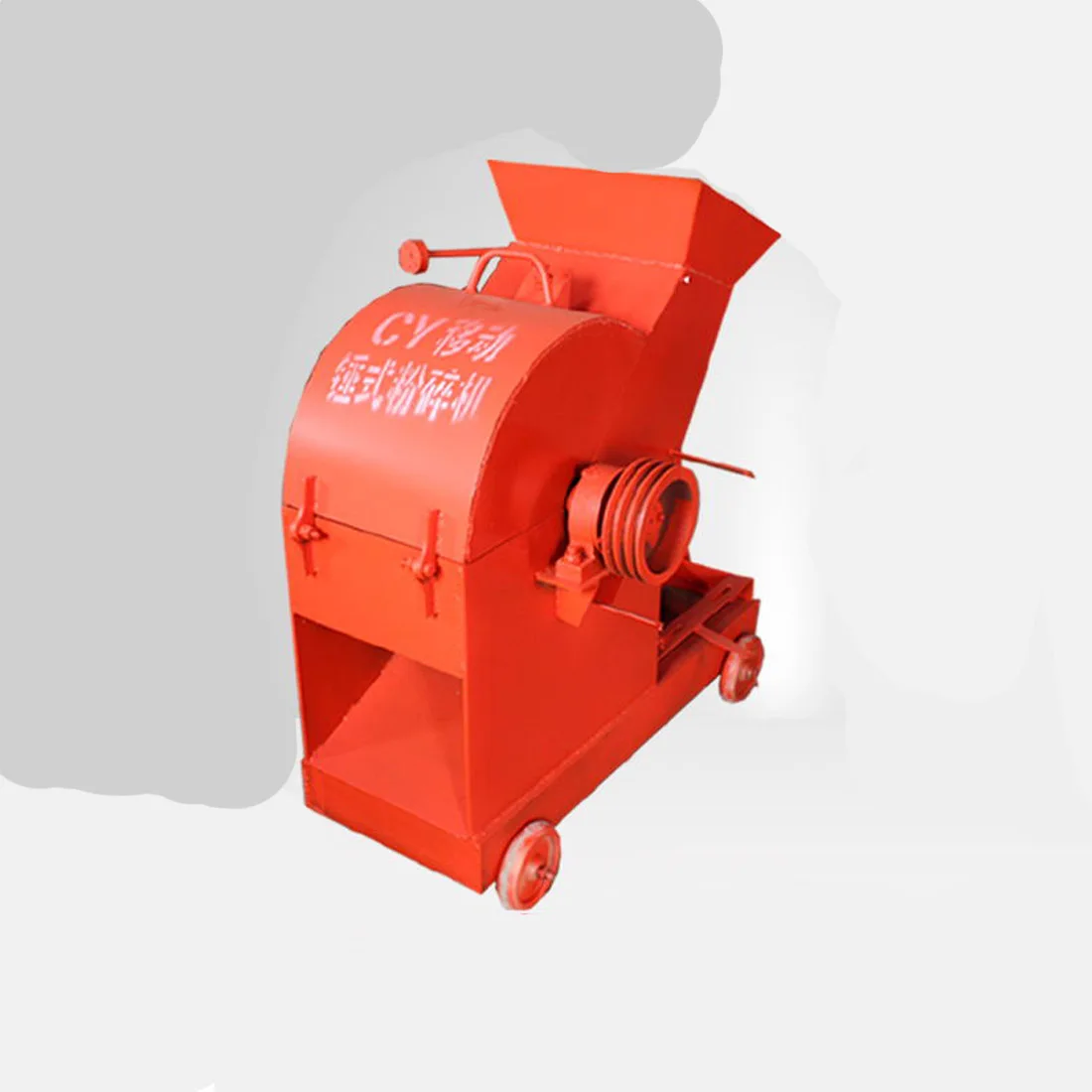 

7.5KW Mobile Crusher Multi Functional Building Waste Brick Stone Crushing Equipment Mobile Air Block Crusher