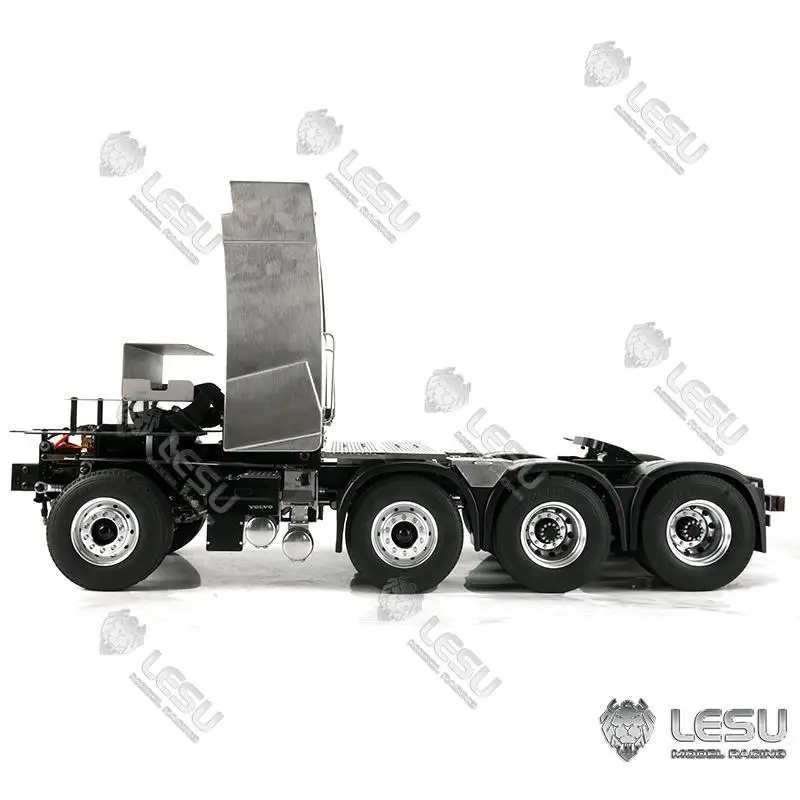 Chassis LESU1/14 truck model toy FH16 8X8 all-wheel drive differential lock axle heavy towing model