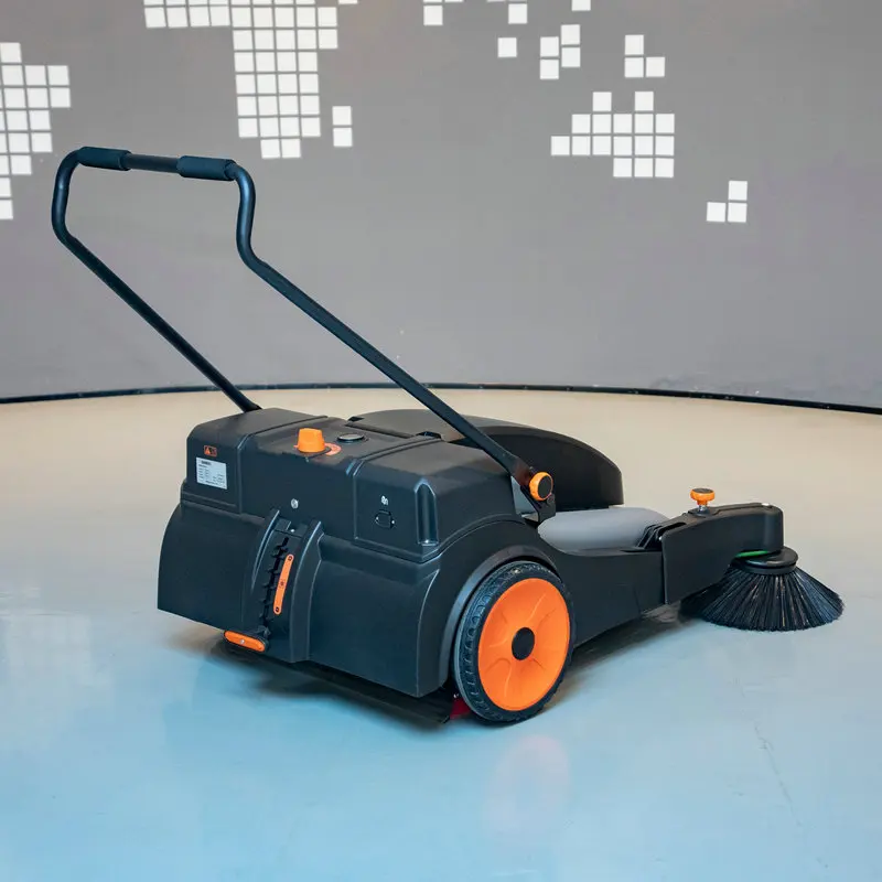 Commercial Portable Automatic Floor Cleaning Machine Road Sweeper
