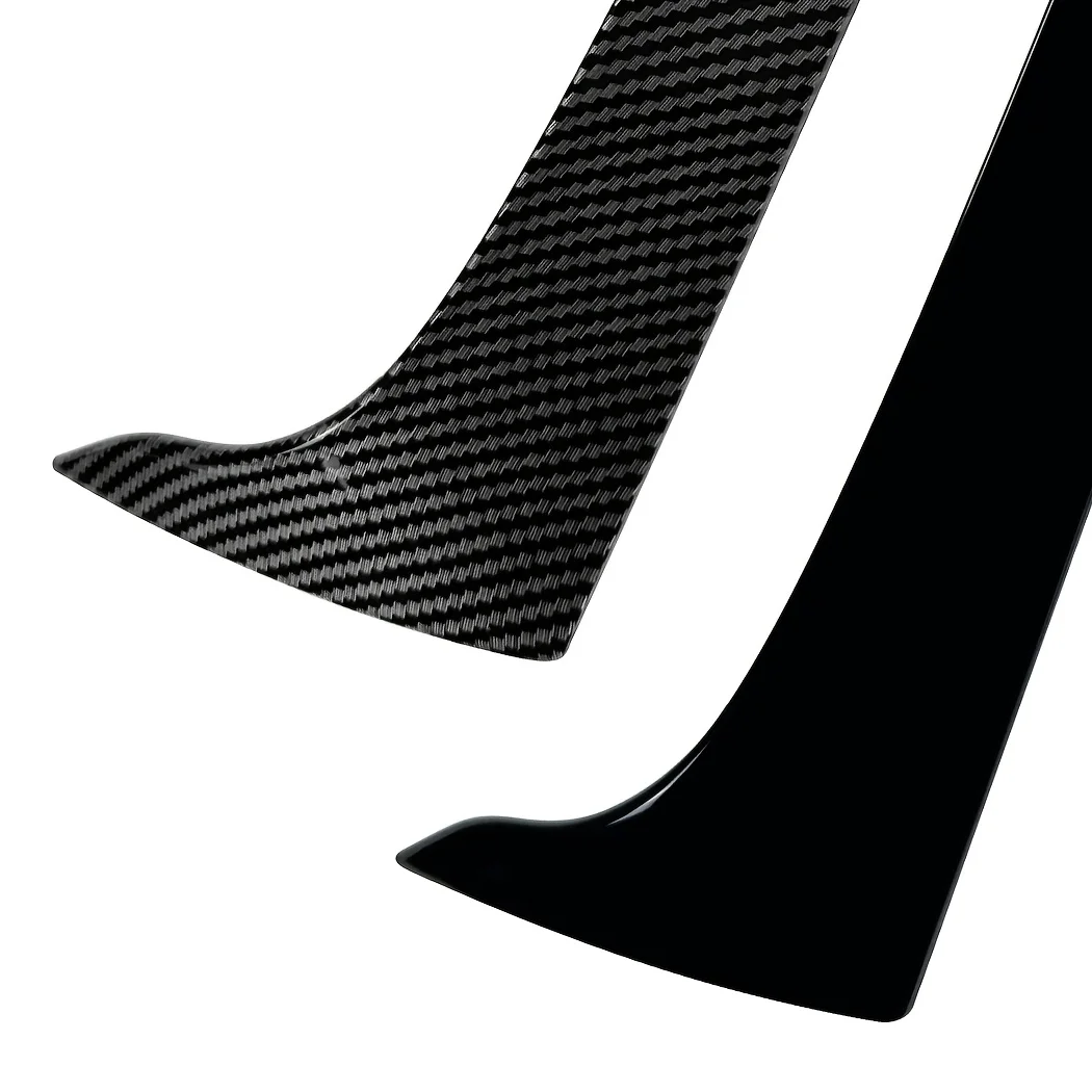2PCS Car Rear Window Spoiler For Volkswagen Polo 9N 2001-2009 Wing Splitter Trim Cover Sticker Bodykits view 5