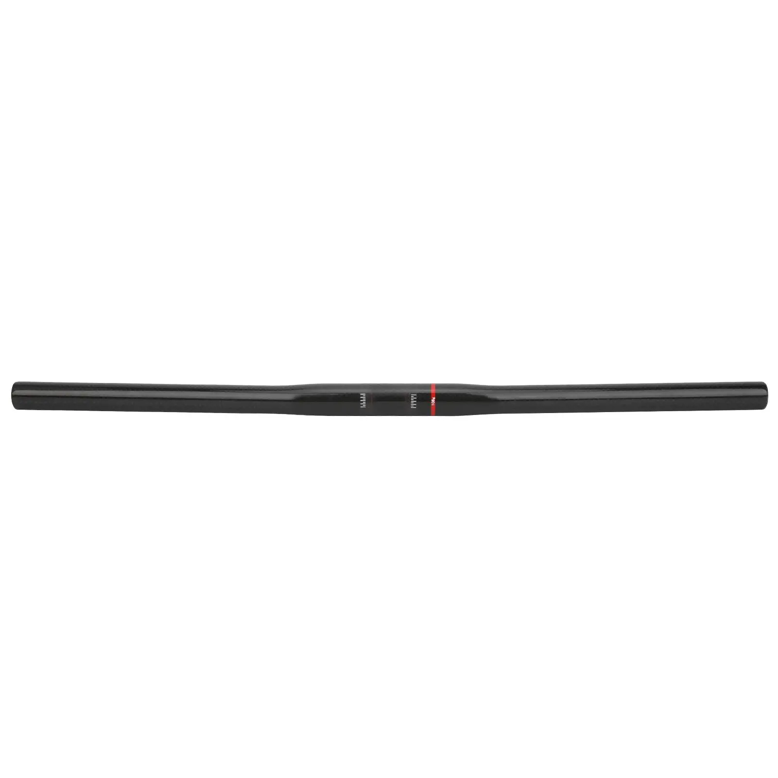 

25.4*580mm Carbon Fiber Bike Handlebar Cycling Accessory - Bright Black