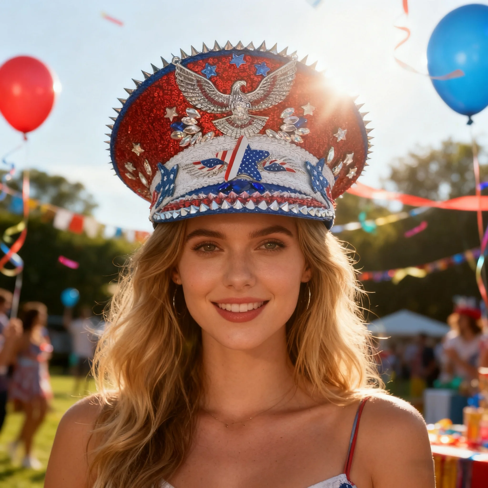 

HongLuan День независимости стимпанк капитанская шляпа со стразами для женского фестиваля Burning Man, военные аксессуары и военная кепка