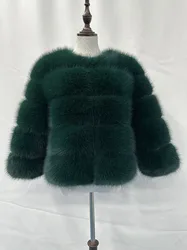 FANPUGUIZHEN 여성 코트, 핑크 인조 모피 코트, 우아하고 두껍고 따뜻한 겉옷, 가짜 모피, 여성 재킷, 가을, 겨울, 신상 패션