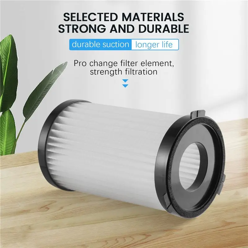 New Arrivals-3 PCS Hepa Filter For Moosoo D600 D601 Cecotec Thunderbrush 520 Corded Vacuum Cleaner Filter Hepa Elements