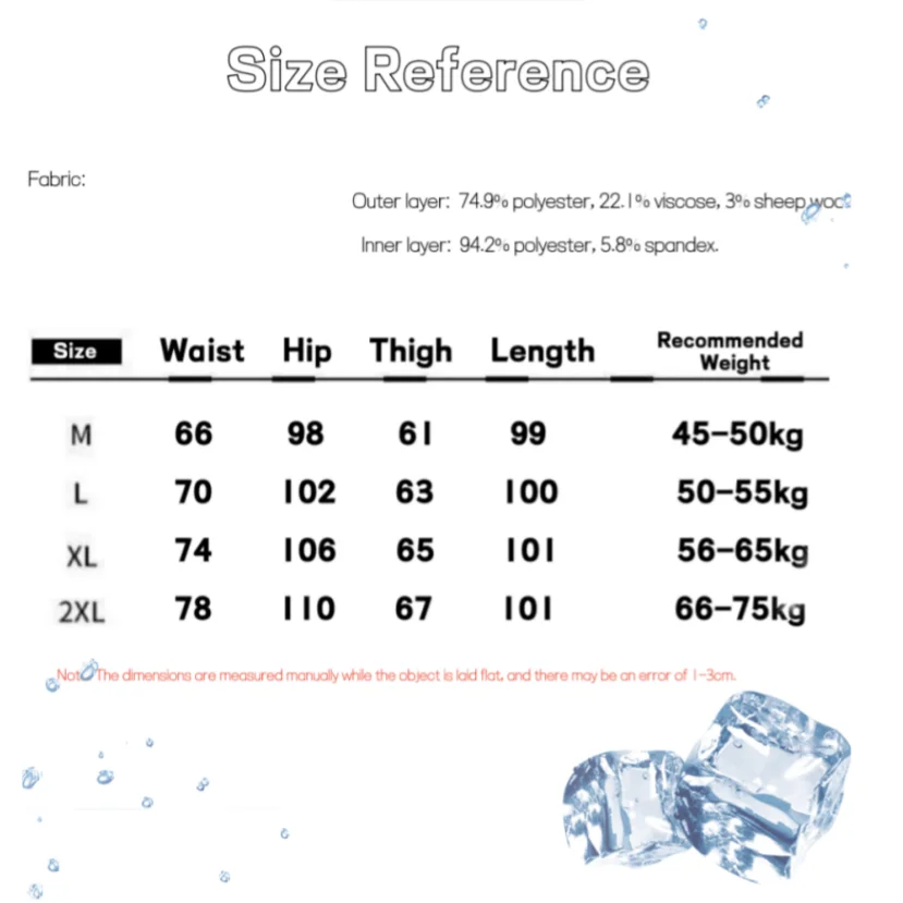 กางเกงขากว้างผู้หญิงแบบหนา กางเกงขายาวเอวสูงบุขน กางเกงขาตรงสำหรับฤดูใบไม้ร่วงและฤดูหนาว แฟชั่นลำลอง