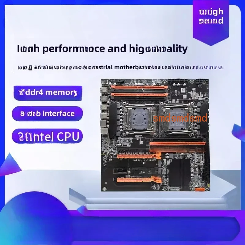X99 ZX-DU99D4 Dual 2011 Needle X99 Multi Channel DDR4 Game Main Board