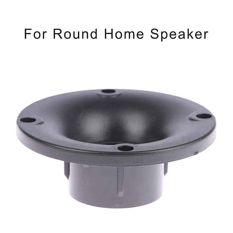 3 inch 80mm Small Size Horn Tweeter Speaker Accessories Plastic Threaded Mouth 34mm Speaker Replacements Repair Parts