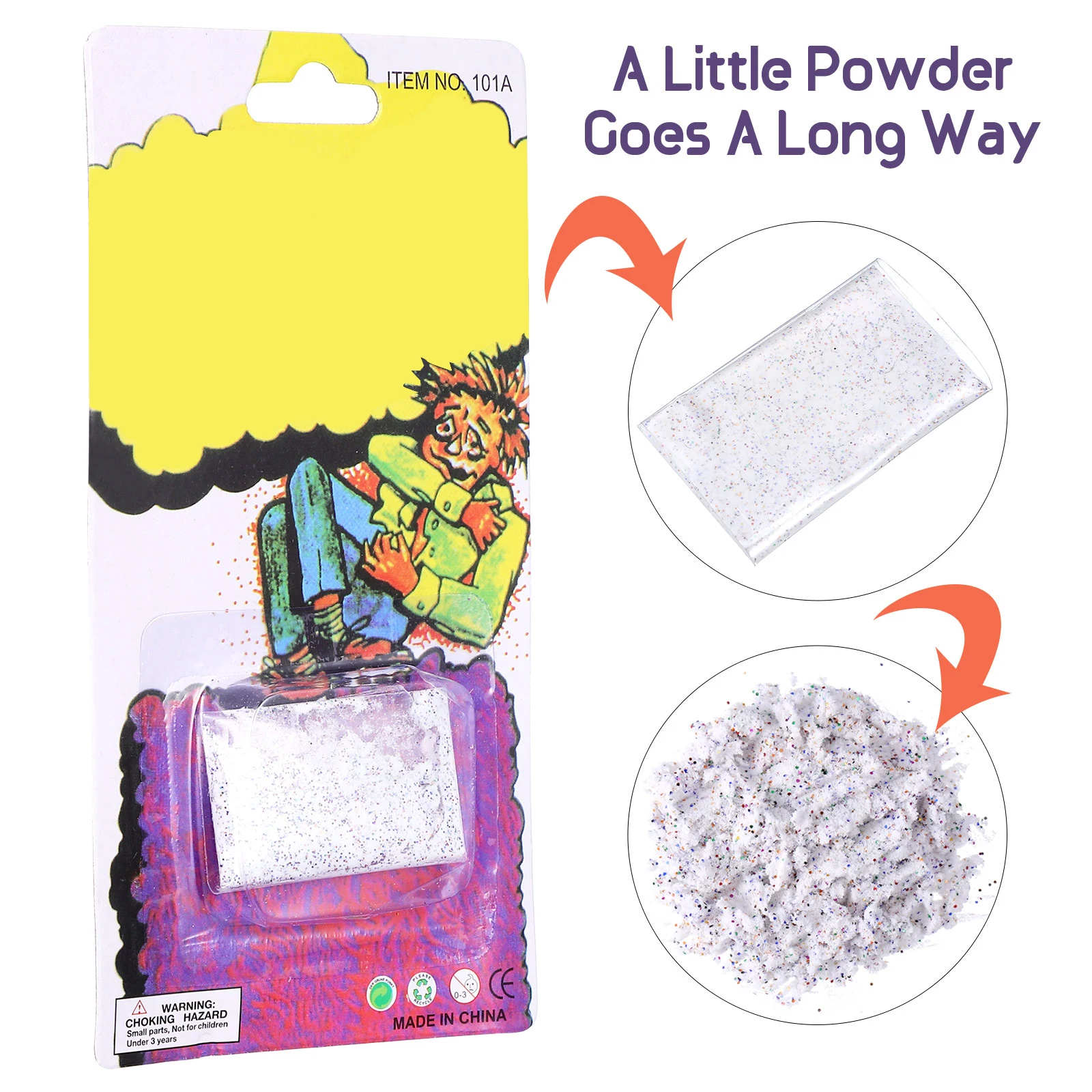 

10PCS Halloween Trick Prop Itching Powder Prank Party Supplies for Joke Surprise April Fools' Day Funny Joke Trick Novelty Toy