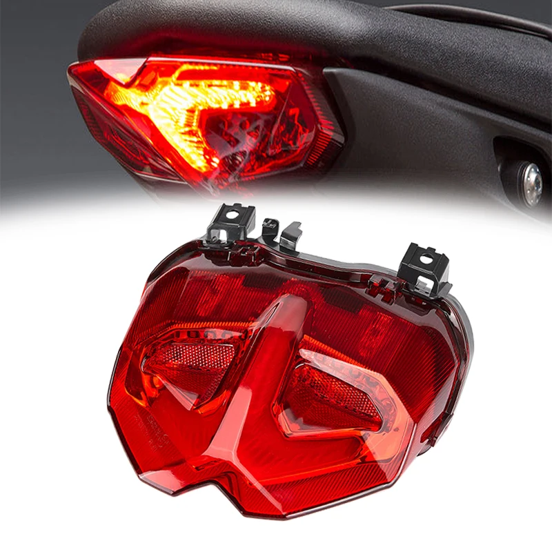 For Yamaha MT09 2021 2022 Rear Taillight Motorcycle Brake Turn Signal Integrated Tail Lights LED Waterproof MT-09 MT 09 FZ09