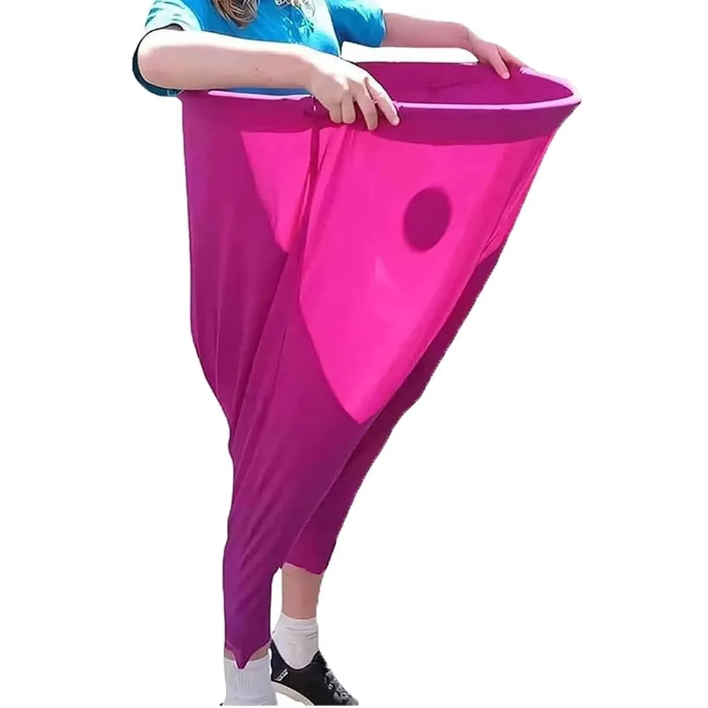 

Creative Granny Pants Yard Game Set Exercise with Bouncy Balls and Air Pump Giant Outdoor Tossing Game Breathable Funny