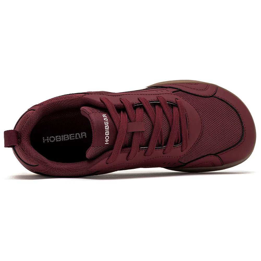 HOBIBEAR Unisex-Schuhe mit breiter Passform, Zero Drop-Schnürsneaker, flexible, leichte, lässige Wanderschuhe – Detail 8