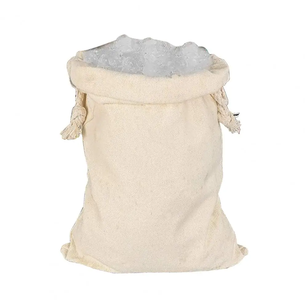 1 Pc Cotton Ice Bag Lewis Bag For Crushed Ice Canvas Ice Bag Bartender Kit Set Bar Tools Gadget For Icechunk Kitchen Accessories