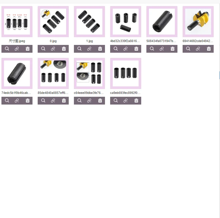 

4pcs Router Bit Conversion Collet Chuck Driver Adapter For Lathe Milling Cutter Engraving Trimming Machine Power Tools Access