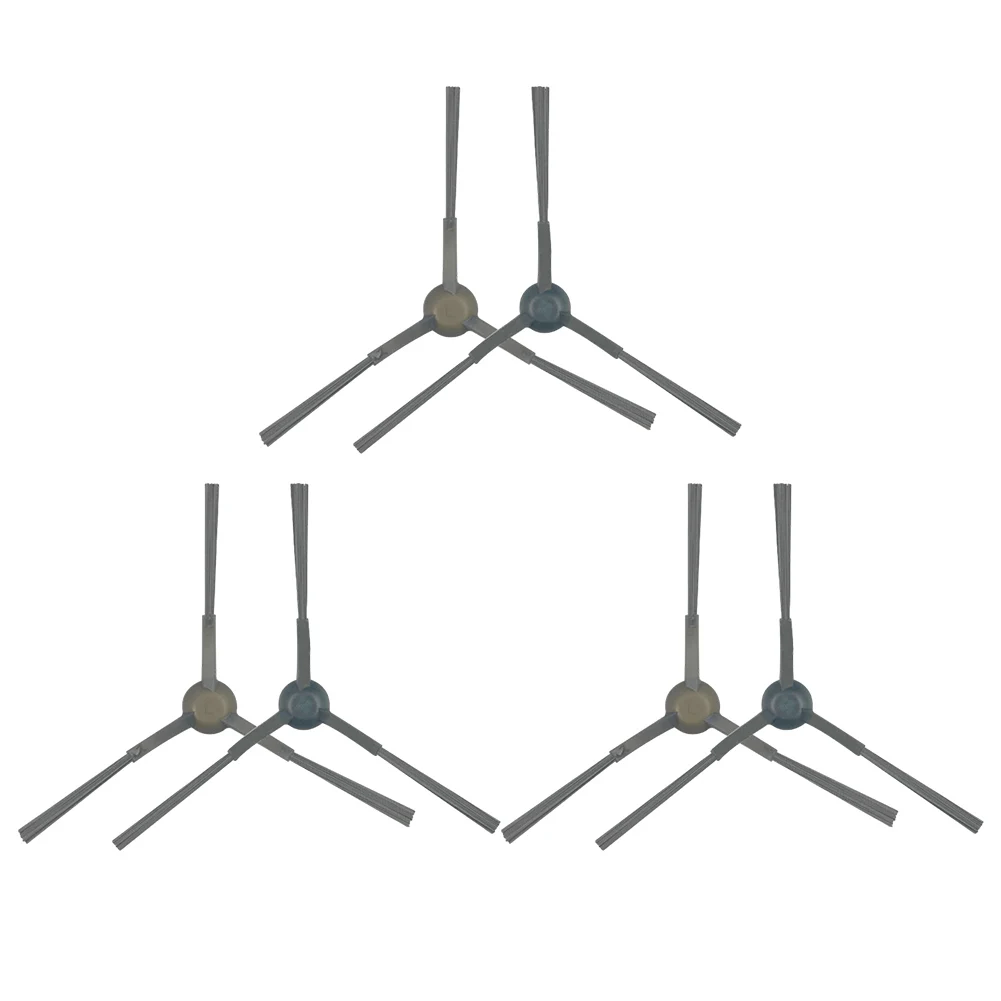 

6 шт., запасные боковые щётки для робота-пылесоса Midea VCR21LDSW