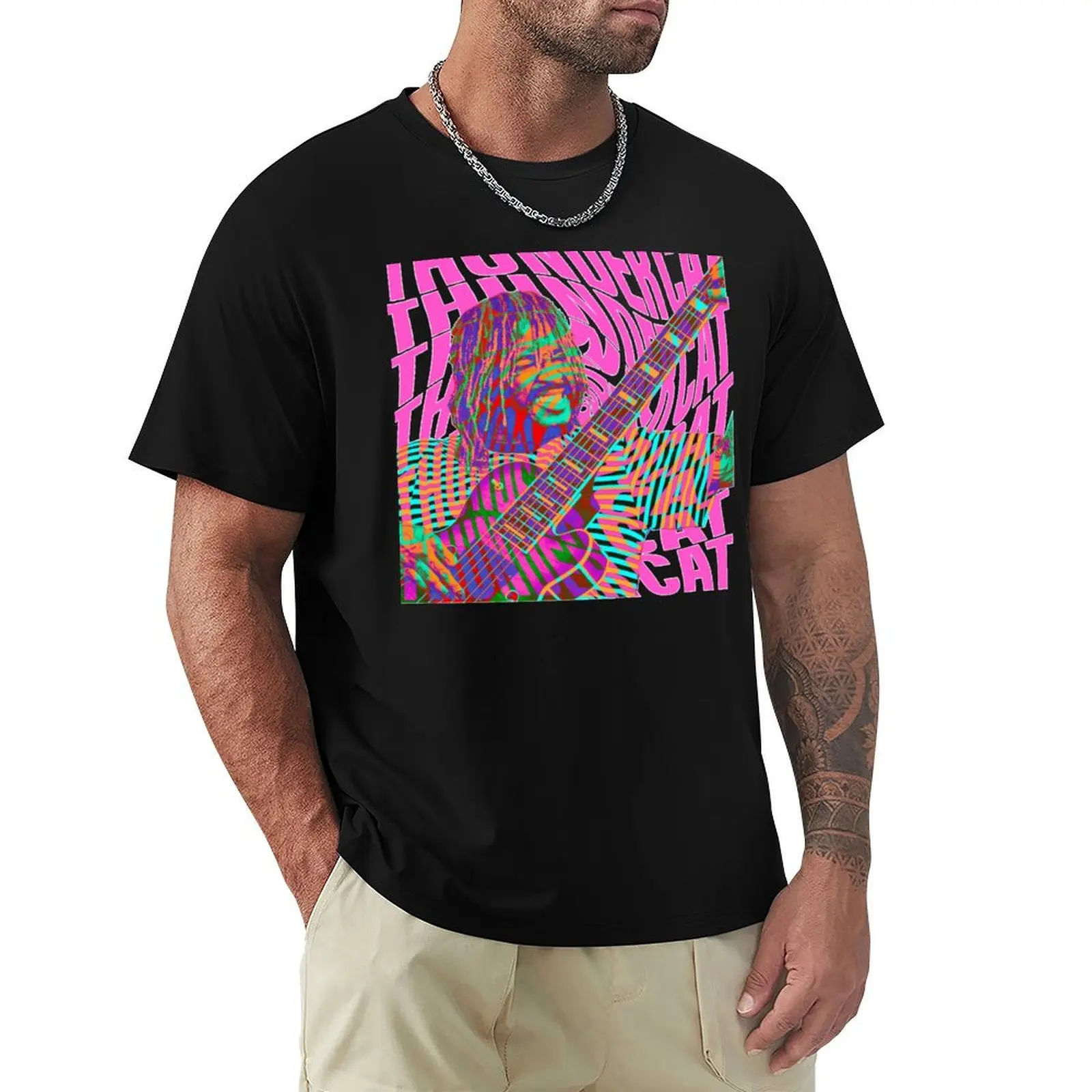 

Thundercat Retro T-Shirt Plus Size Summer Casual T-Shirt