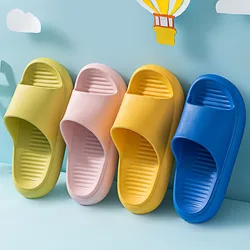 Kids Slippers Shoes Summer Bathroom Beach Shoes Children Boys Girls Baby Soft Sole Anti-Slip